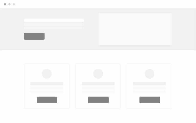 UI wireframe mockup