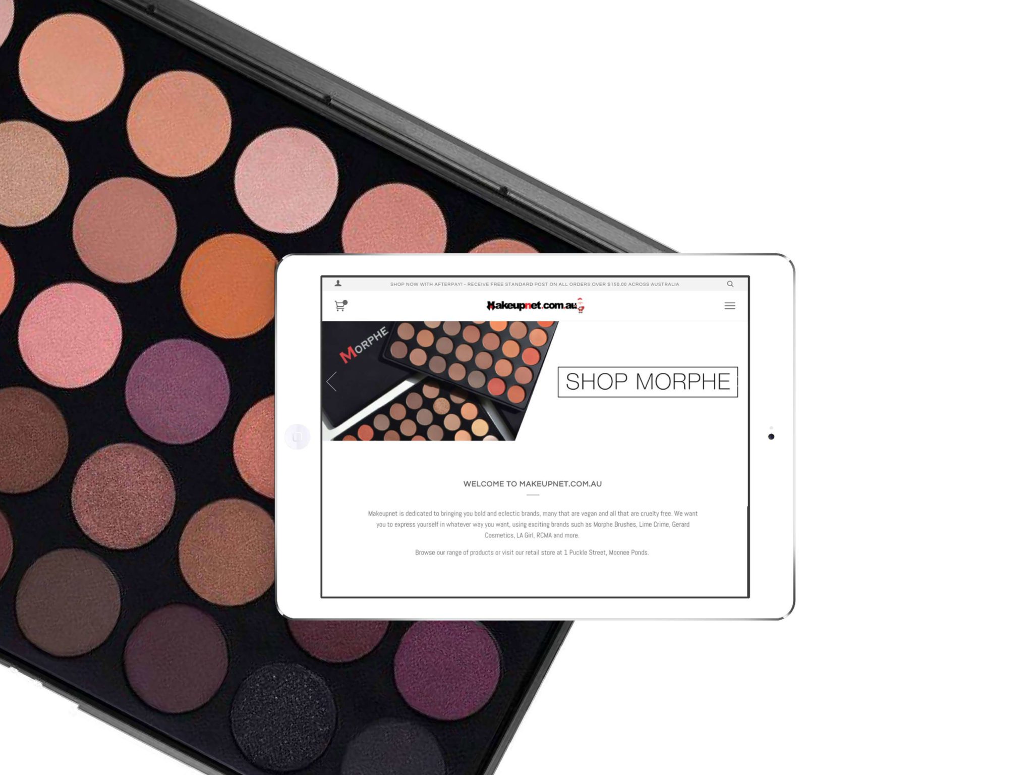 Makeupnet Shopify Website